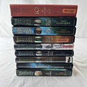 Ranger's Apprentice Series By John Flanagan‎ Books 3-11 Hardcover Lot Of 9 Look!